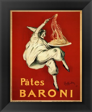 Framed Pates Baroni, 1921 Print