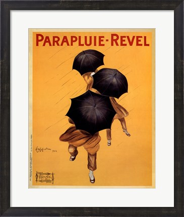 Framed Parapluie-Revel, 1922 Print