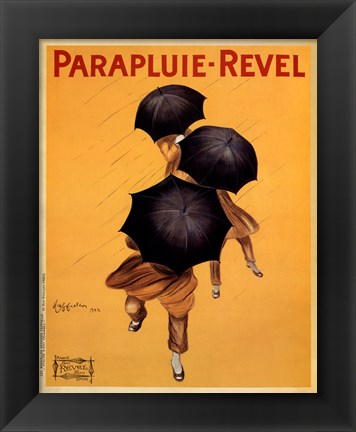 Framed Parapluie-Revel, 1922 Print