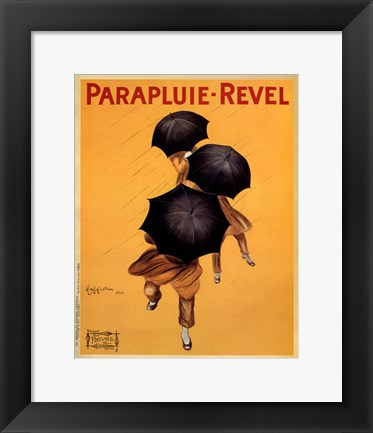 Framed Parapluie-Revel, 1922 Print