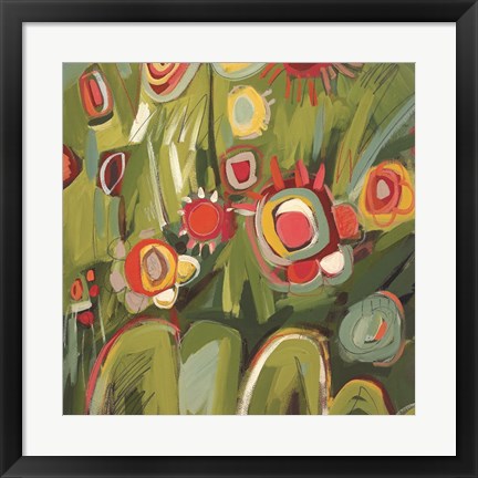Framed Garden Folly I Print