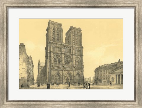 Framed Notre Dame Print