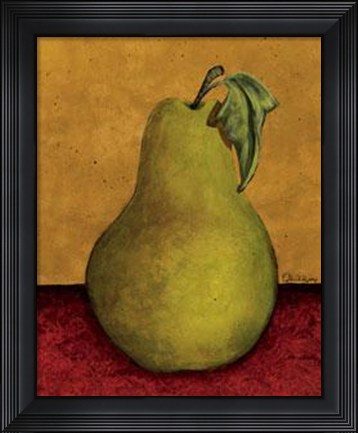 Framed Pear Print