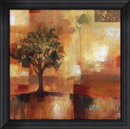 Framed Harvest Light I Print