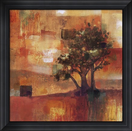 Framed Harvest Light II Print