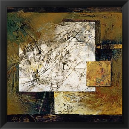 Framed Traccia II Print
