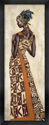 Framed Femme Africaine II Print