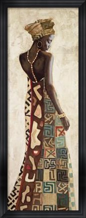 Framed Femme Africaine III Print