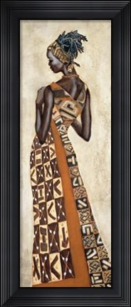 Framed Femme Africaine II Print