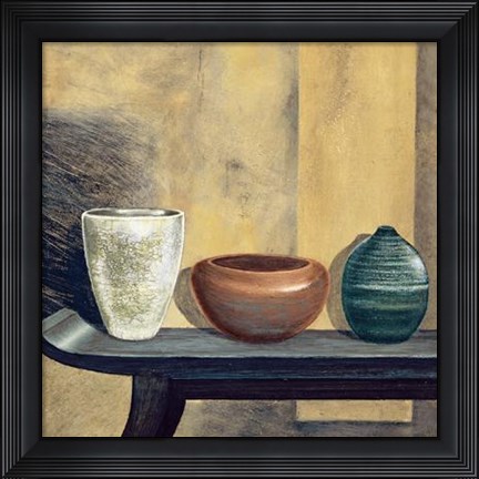 Framed Asian Collection I Print