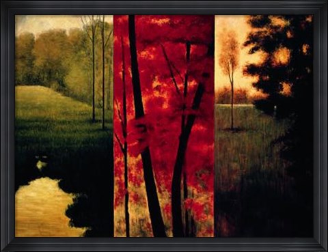 Framed Point of View II Print