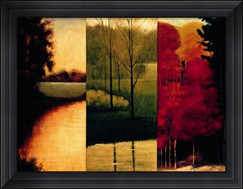 Framed Point of View I Print