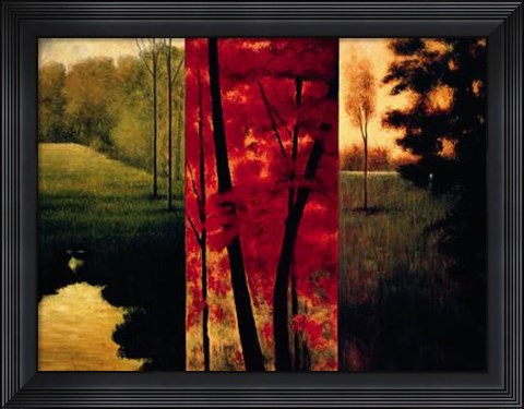 Framed Point of View II Print
