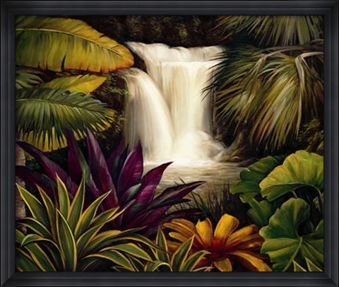 Framed Sacred Pool II Print