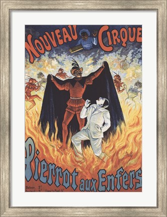 Framed Nouveau Cirque Print