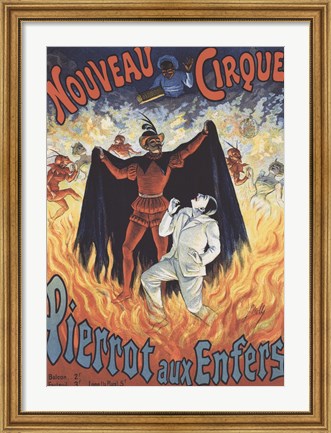 Framed Nouveau Cirque Print