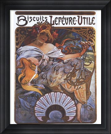 Framed Lefevre Utile Print