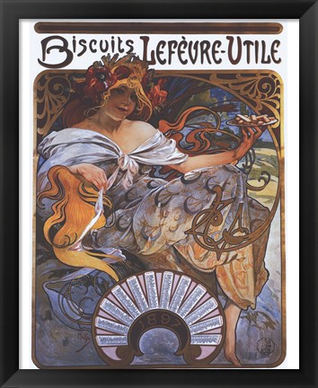 Framed Lefevre Utile Print