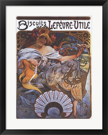 Framed Lefevre Utile Print