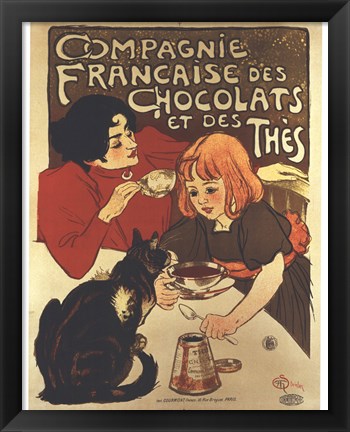 Framed Compagnie Francaise Print