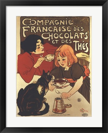 Framed Compagnie Francaise Print