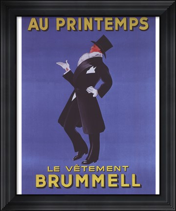 Framed Au Printemps Print
