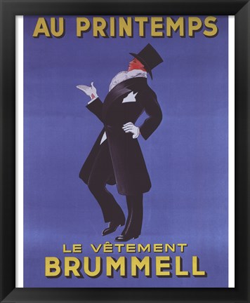 Framed Au Printemps Print