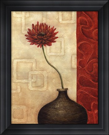 Framed Rouge IV Print