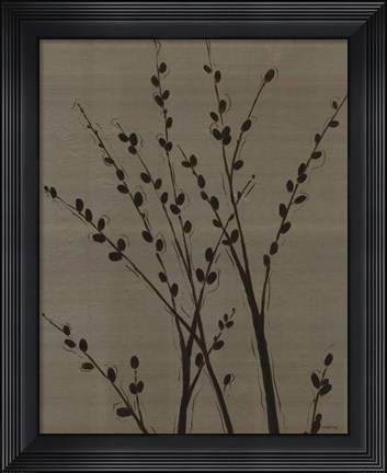 Framed Platinum Shadow II Print