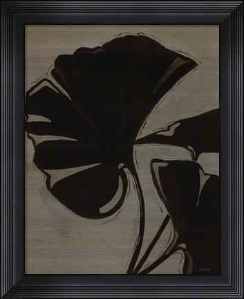 Framed Platinum Shadow IV Print