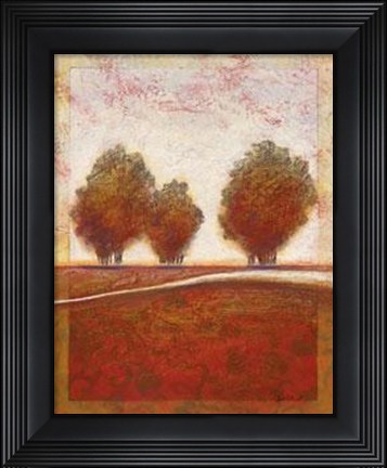 Framed Morning Mist Rising I - Mini Print