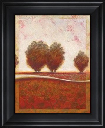 Framed Morning Mist Rising II - Mini Print