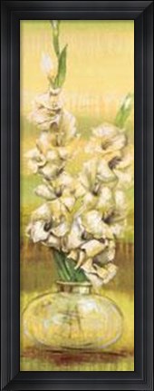 Framed Gladiolas Print