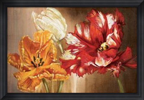 Framed Tulips Print