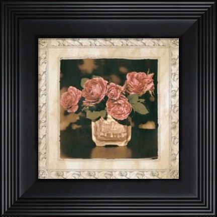 Framed English Rose II Print