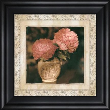 Framed Imperial Peony I Print