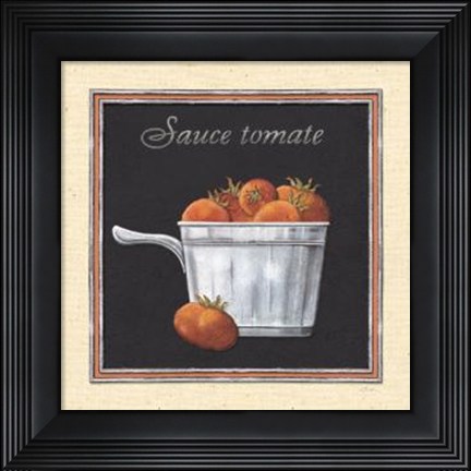 Framed Sauce Tomate Print