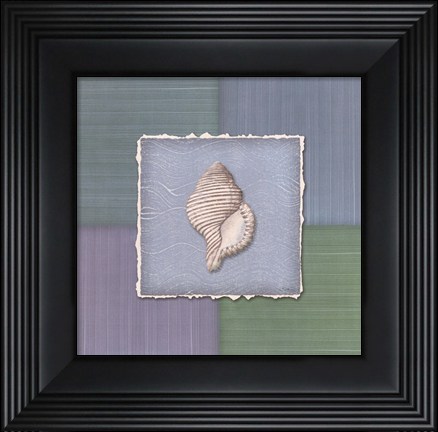 Framed Blue Sea II - Mini Print