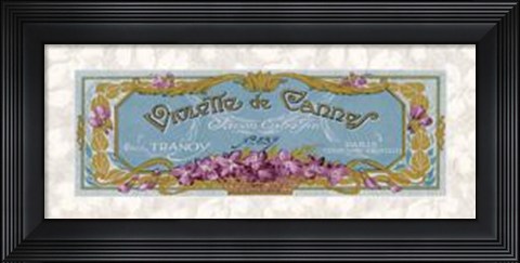 Framed Violette De Cannes - Grande Print
