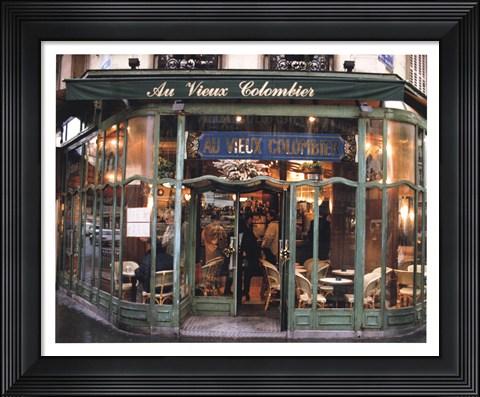 Framed Au Vieux Colombier Print
