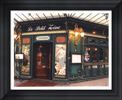 Framed Le Petit Zinc Print