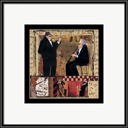 Framed Jazz Trumpet - Petite Print