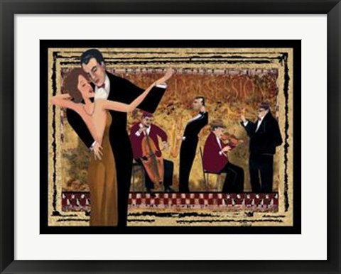 Framed Jam Session I Print