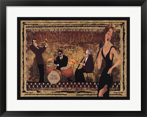 Framed Jam Session II Print