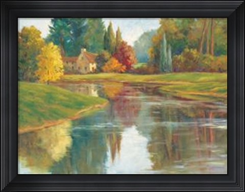 Framed Calm Waters I Print