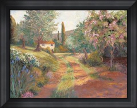 Framed Pepe's Farm II Print