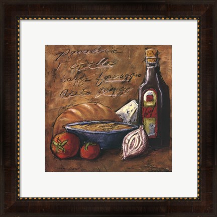 Framed Rustic Kitchen II Print