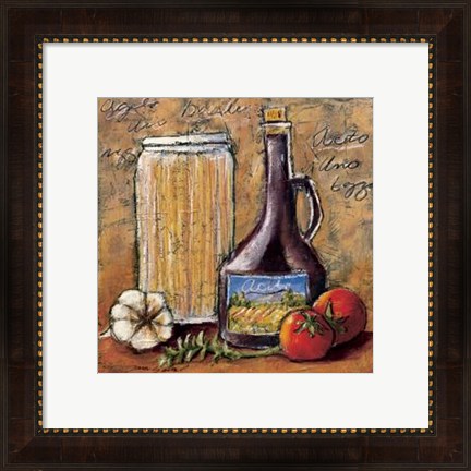 Framed Rustic Kitchen III Print