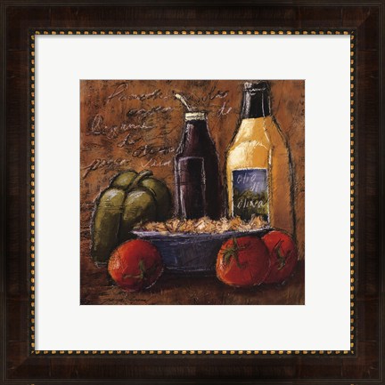 Framed Rustic Kitchen IV Print