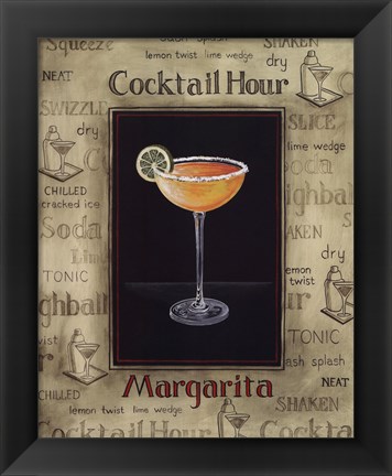 Framed Margarita - Special Print